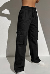 black Cargo trouser